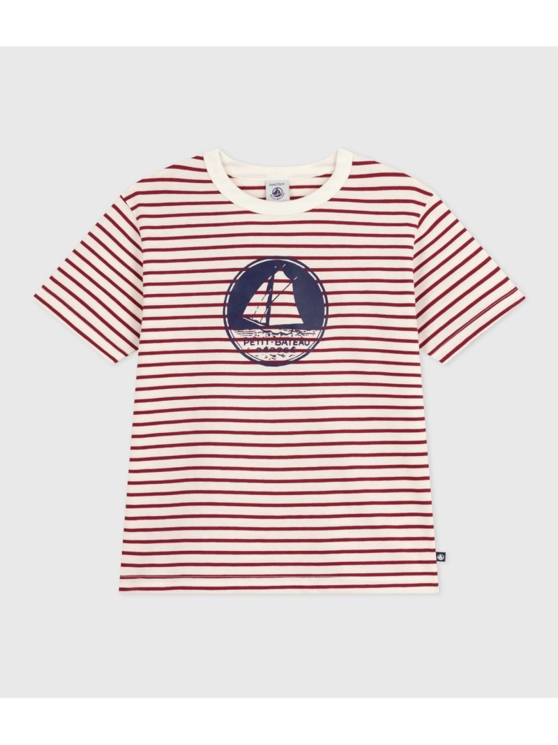 【SALE／10%OFF】半袖Tシャツ PETIT BATEAU プチバトー トップス カットソー・Tシャツ ホワイト【RBA_E】【送料無料】[ Fashion]