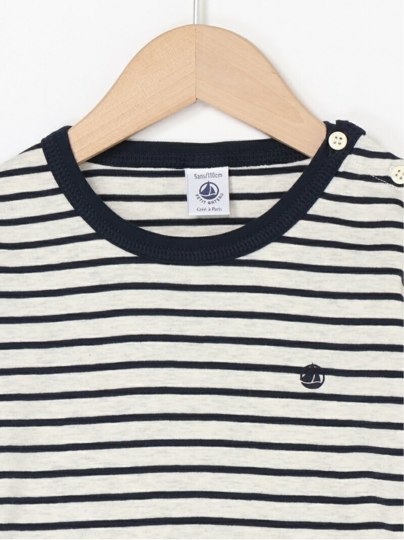 K マリニエール半袖tシャツ Petit Bateau プチバトー カットソー