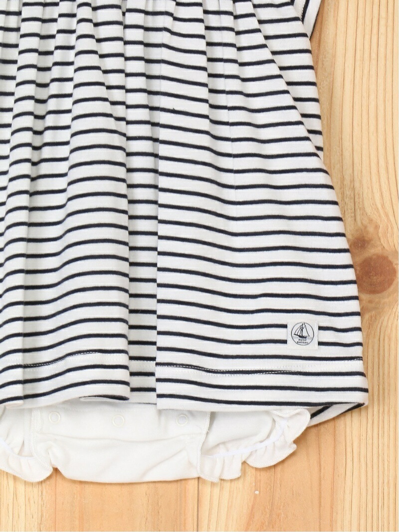 Rakuten Fashion K マリニエール衣服体幹 Petit Bateau プチバトー マタニティー みどり児 ロンパース 保障櫂 白妙 送料無料 Acilemat Com