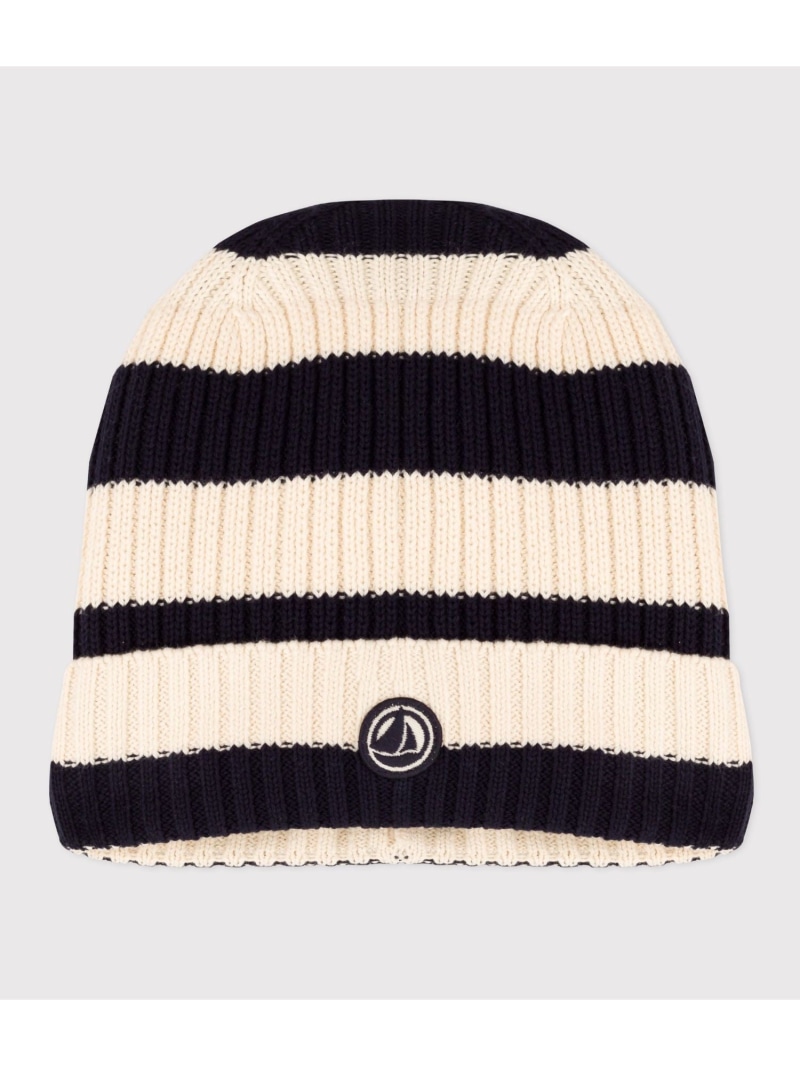 プチバトー　ジャガードニットキャップ　8ans 128センチ プチバトー] ジャカードニットキャップ A08DM プチバトー PETIT BATEAU