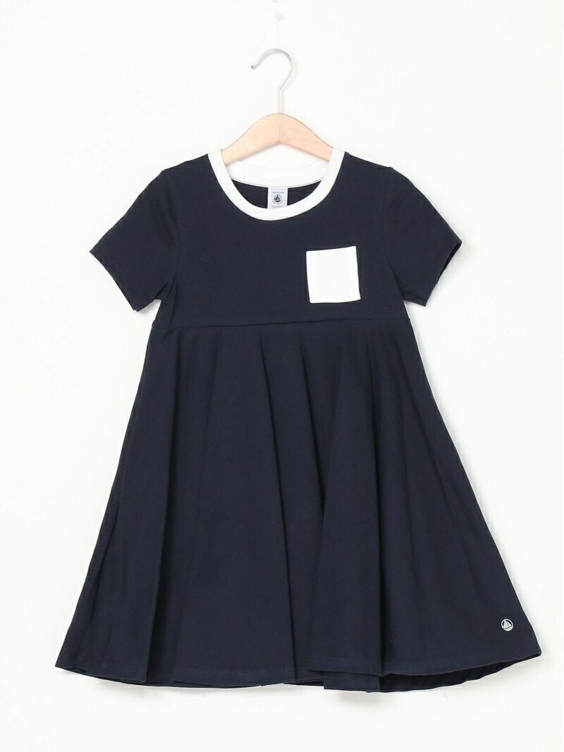 60 Off K ポケット付き半袖ワンピース Petit Bateau プチバトー ワンピース キッズワンピース ネイビー Rakuten Fashion Petit Bateau 年最新海外 Www World Of Heating De