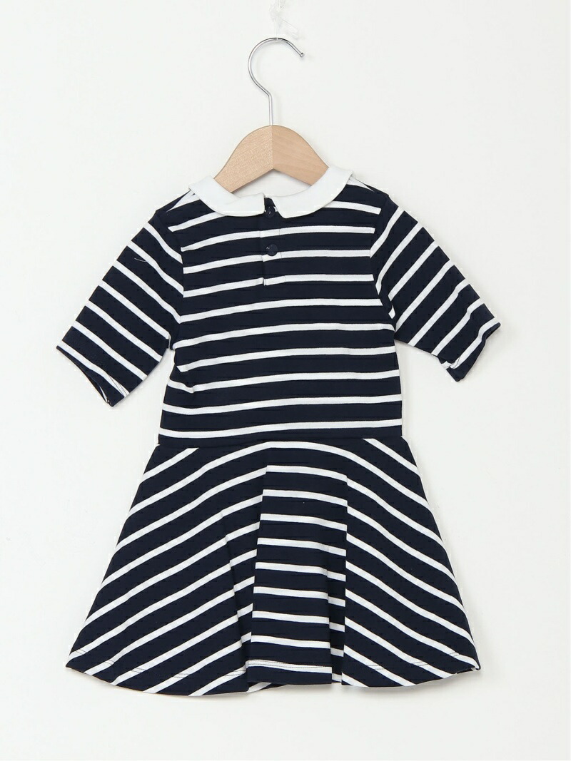 K マリニエール半袖ワンピース Petit Bateau プチバトー ワンピース キッズワンピース ネイビー 送料無料 Rakuten Fashion Napierprison Com