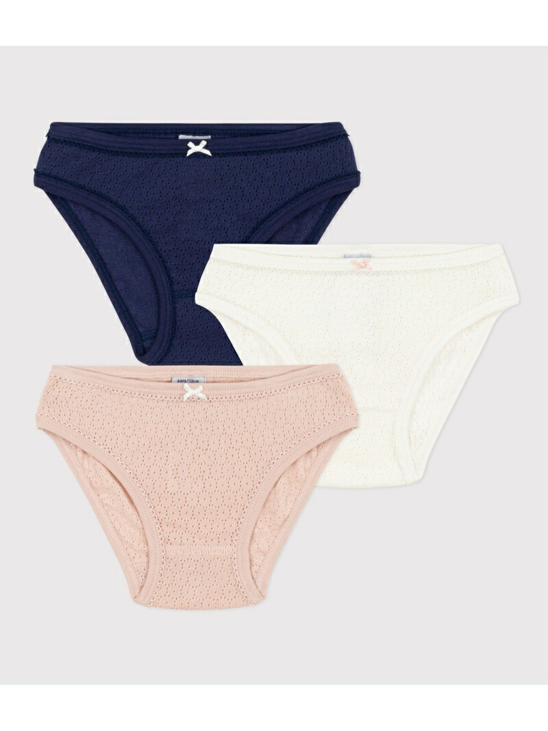 楽天市場】ショーツ3枚組 PETIT BATEAU プチバトー インナー