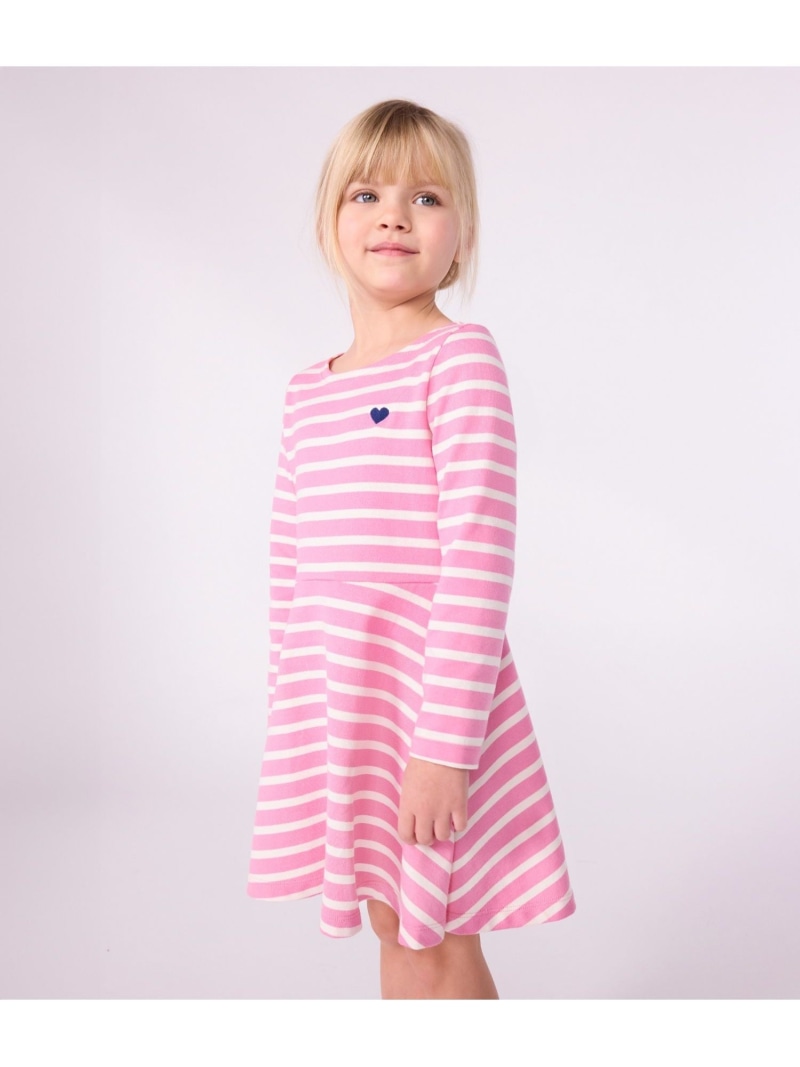 【SALE／30%OFF】ワンピース PETIT BATEAU プチバトー ワンピース・ドレス ワンピース ホワイト【RBA_E】【送料無料】[ Fashion]