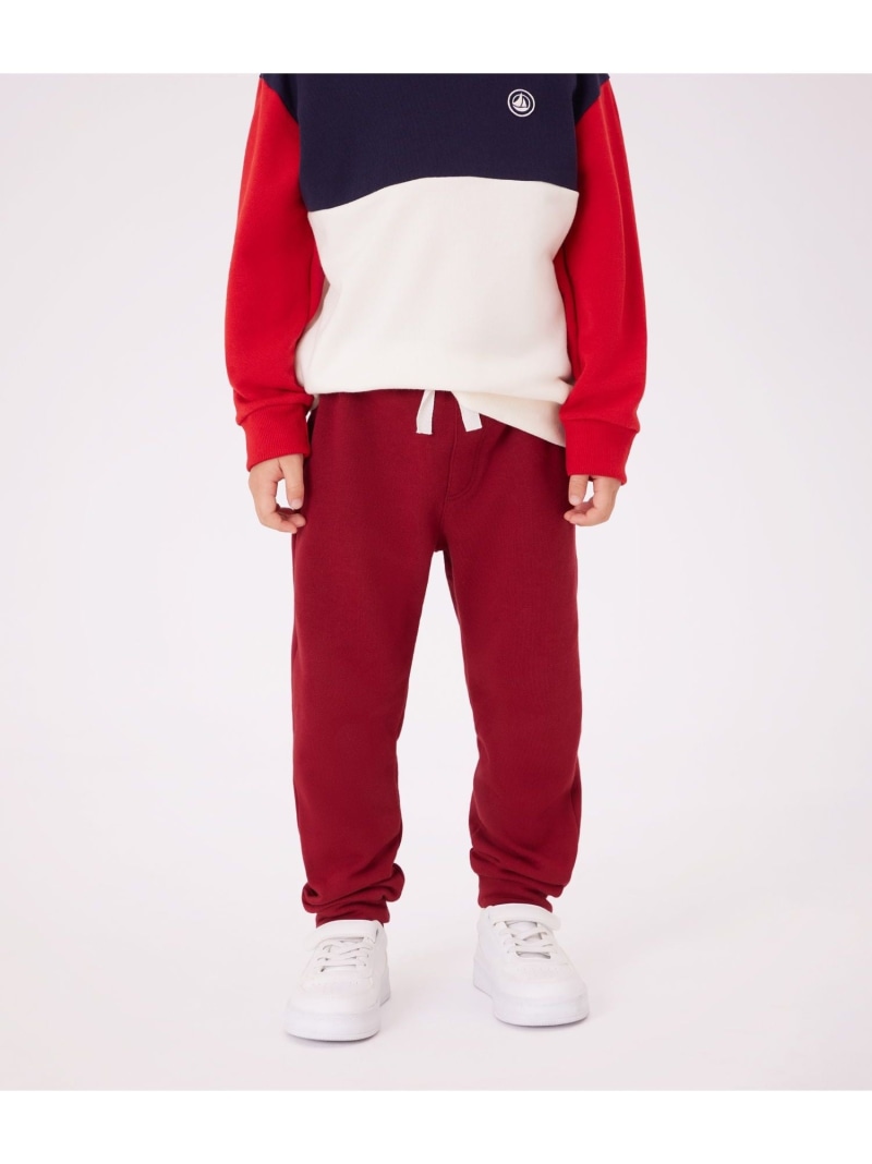 パンツ PETIT BATEAU プチバトー パンツ その他のパンツ グレー レッド【送料無料】[ Fashion]