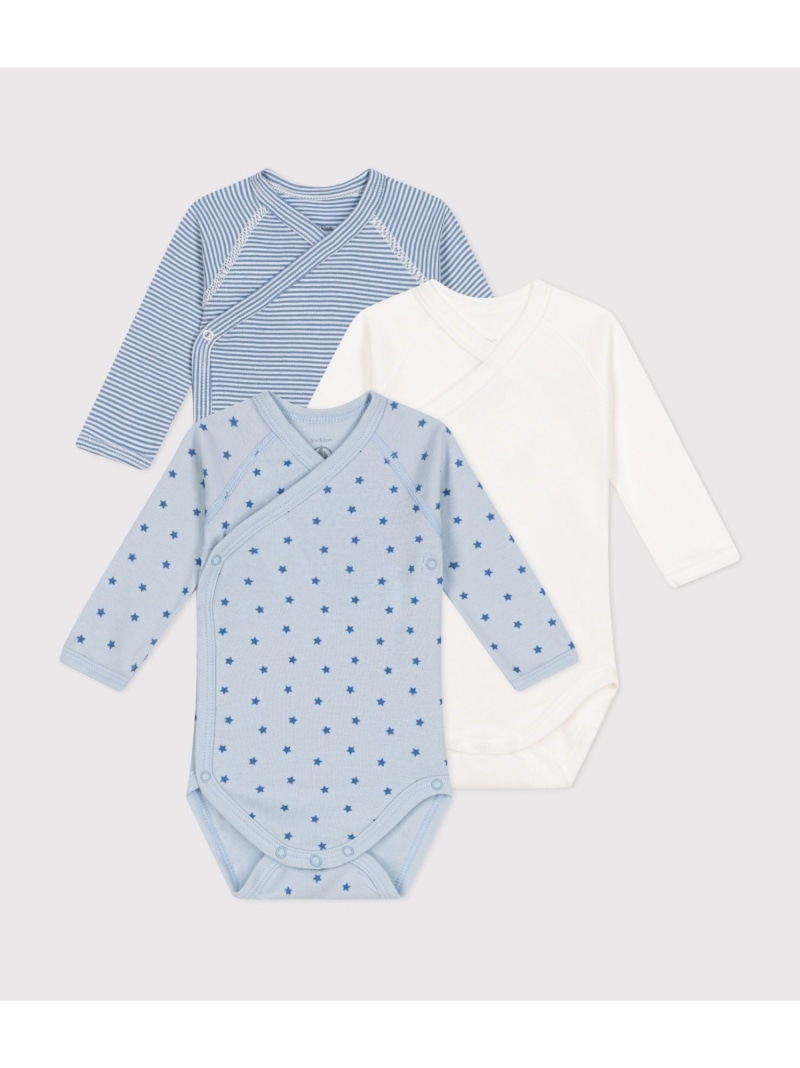 楽天市場】【SALE／10%OFF】長袖ボディ3枚組 PETIT BATEAU