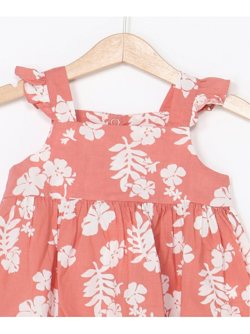 K ハワイアンプリントワンピース Bateau Fashion Petit Rakuten キッズワンピース ピンク プチバトー ワンピース 豪奢な Petit