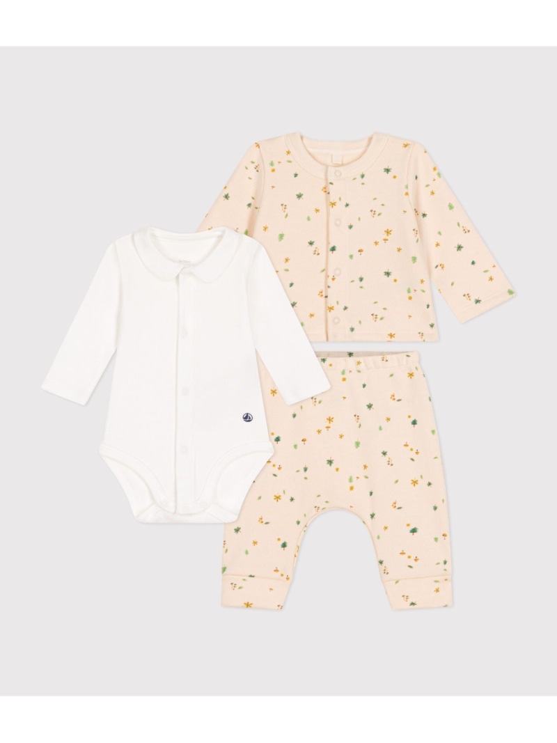 epanoui♡　プチバトー3m(60cm) 12m(74cm) 楽天市場】【SALE／30%OFF】ベビー3点セット PETIT BATEAU