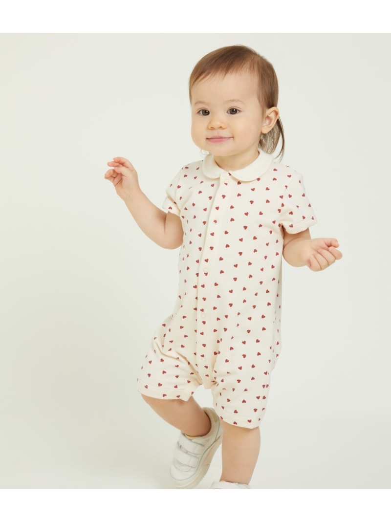 楽天市場】【SALE／10%OFF】プリントショートロンパース PETIT