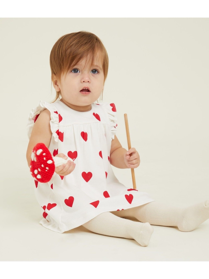 プチバトー　PETIT BATEAU スリーパー　ハート柄　18ヶ月 プチバトー PETIT BATEAU スリーパー ハート柄 18ヶ月 楽天市場