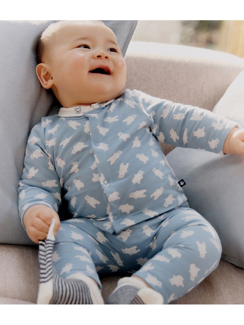 【SALE／20%OFF】ベビー3点セット PETIT BATEAU プチバトー マタニティウェア・ベビー用品 ロンパース・カバーオール【RBA_E】【送料無料】[ Fashion]｜PETIT BATEAU