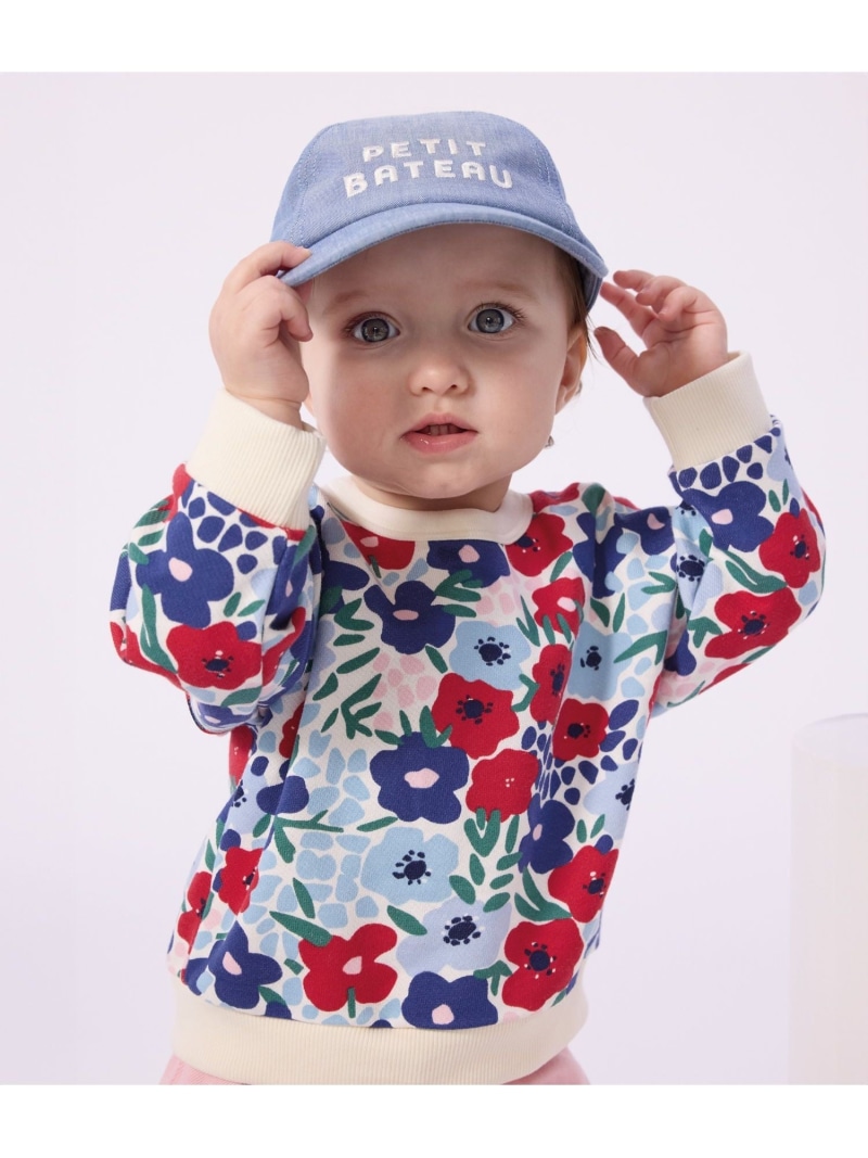 スウェットプルオーバー PETIT BATEAU プチバトー トップス スウェット・トレーナー【送料無料】[ Fashion]