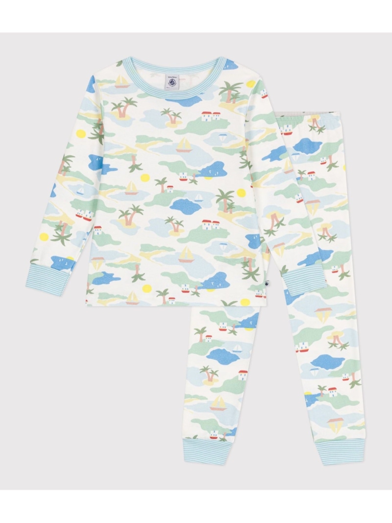 【SALE／20%OFF】パジャマ PETIT BATEAU プチバトー インナー・ルームウェア パジャマ【RBA_E】【送料無料】[ Fashion]