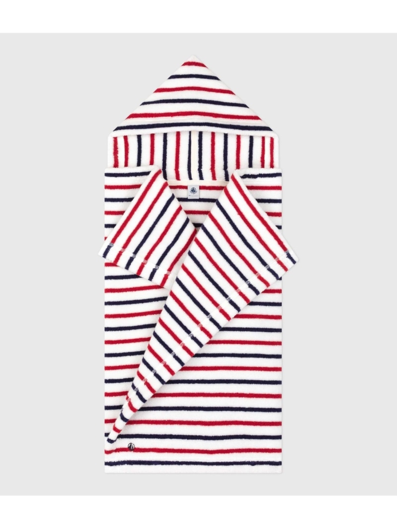 パイルケープ PETIT BATEAU プチバトー マタニティウェア・ベビー用品 おくるみ【送料無料】[ Fashion]
