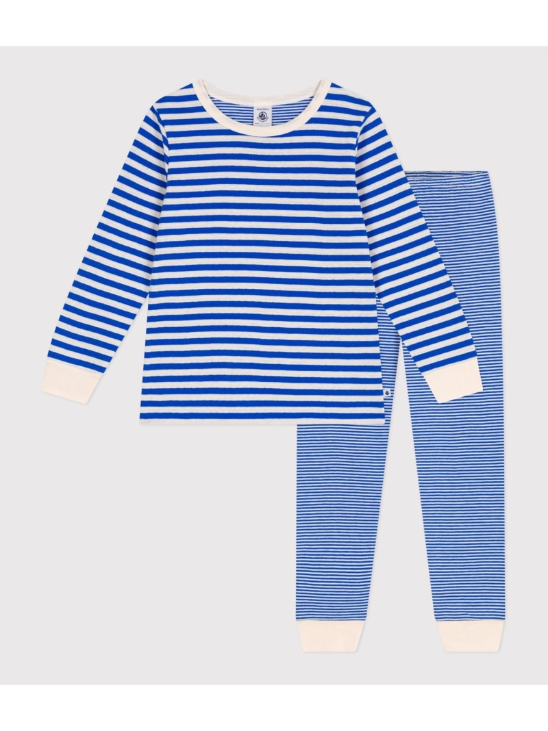 【SALE／20%OFF】パジャマ PETIT BATEAU プチバトー インナー・ルームウェア パジャマ ホワイト【RBA_E】【送料無料】[ Fashion]