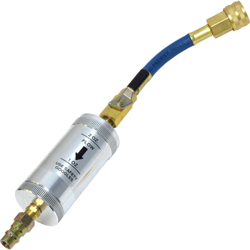 zmart R134a オイルインジェクター カーエアコン PAG POE 蛍光剤の注入に