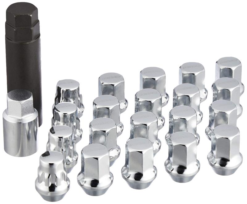 【RAYS(レイズ)】 17HEXロック&ナットセット(5ホール用) M12×1.5 CP(メッキ) 74082000000CP