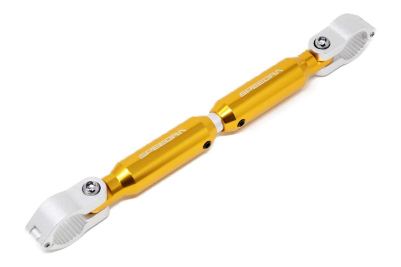 SSK アジャスタブルハンドルブレース 225mm-330mm クランプ:シルバー/センターバー:ゴールド AHB0101GD