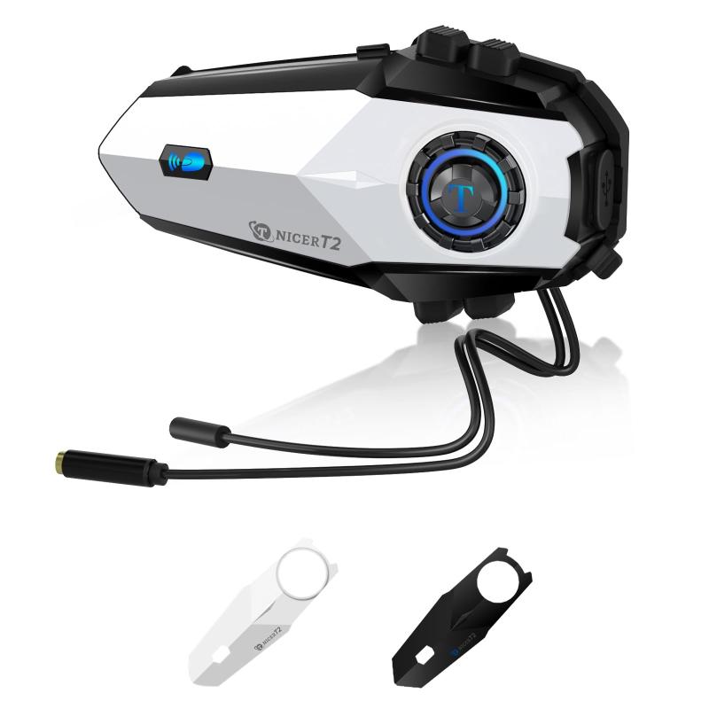 TNICER T5Plus バイクBluetooth5.2 インカム2個セット 61ks6+pYs0L._AC_UF350,