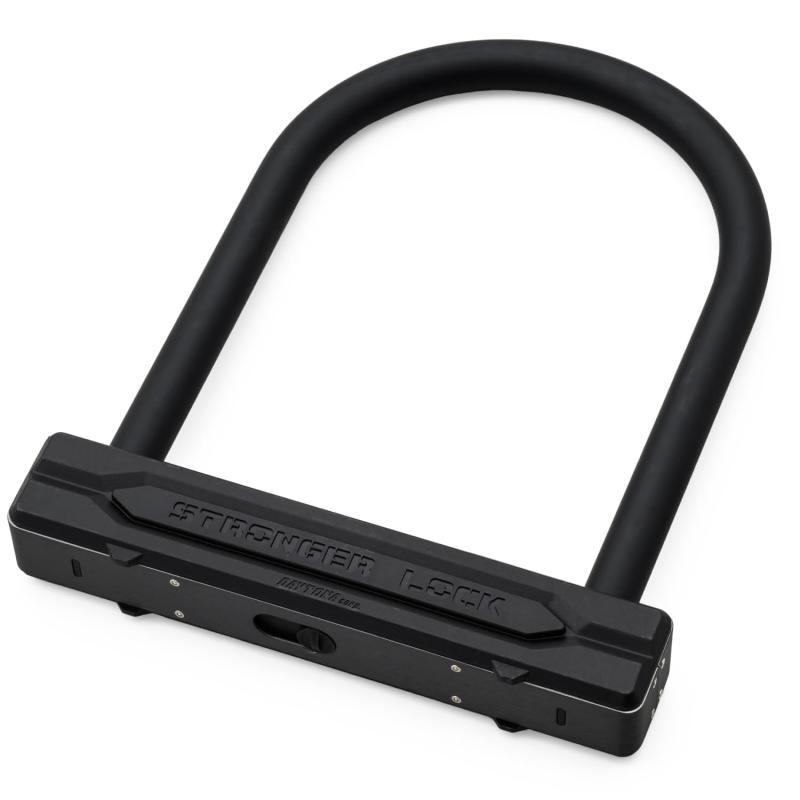 デイトナ(Daytona) バイク用 U字ロック φ16mm タイヤロック可能な154mm幅 鍵穴シャッター LEDライト付き鍵 ストロンガーU字ロック W154/H220mm 32698