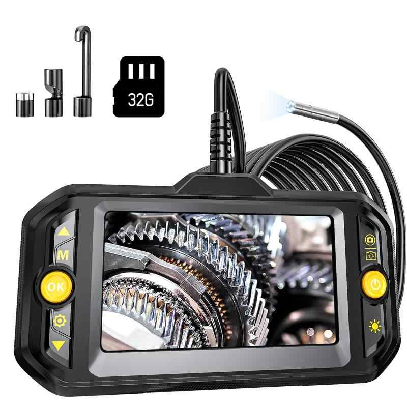 TESLONG　テスロング　内視鏡カメラ　ファイバースコープ 　TD500-6.2mm　工業用　先端可動式　検査カメラ　デジタル　点検用　ビデオ Amazon.co.jp: Teslong 先端可動式ファイバースコープ USB C内視