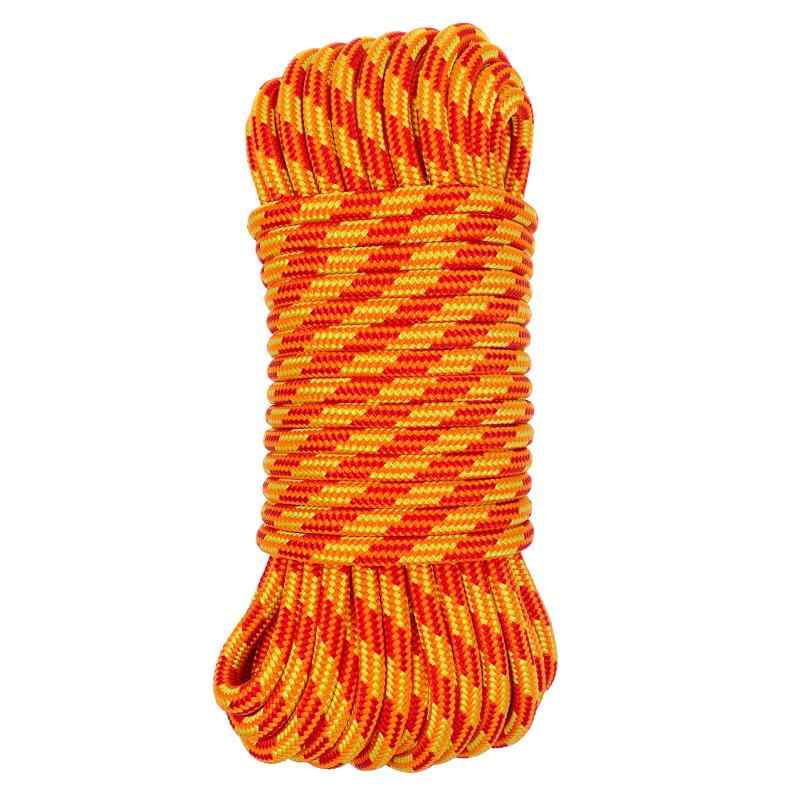 GM CLIMBING 30kN 11.5mm ダブルブレード 二重編み構造 リギングロープ ポリエステルシースとナイロンコア編み 30M カットサイズ オレンジ|PeTiTe