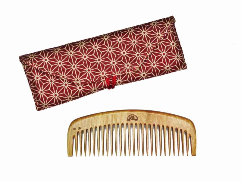 楽天市場】希少 お六櫛 ミネバリ 手挽き 4寸 とかし櫛 細歯 椿油