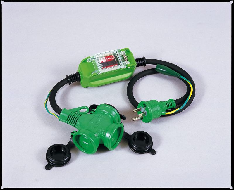 日動工業(Nichido Ind) P延長ブレーカ過負荷漏電保護 PBW-EK-T