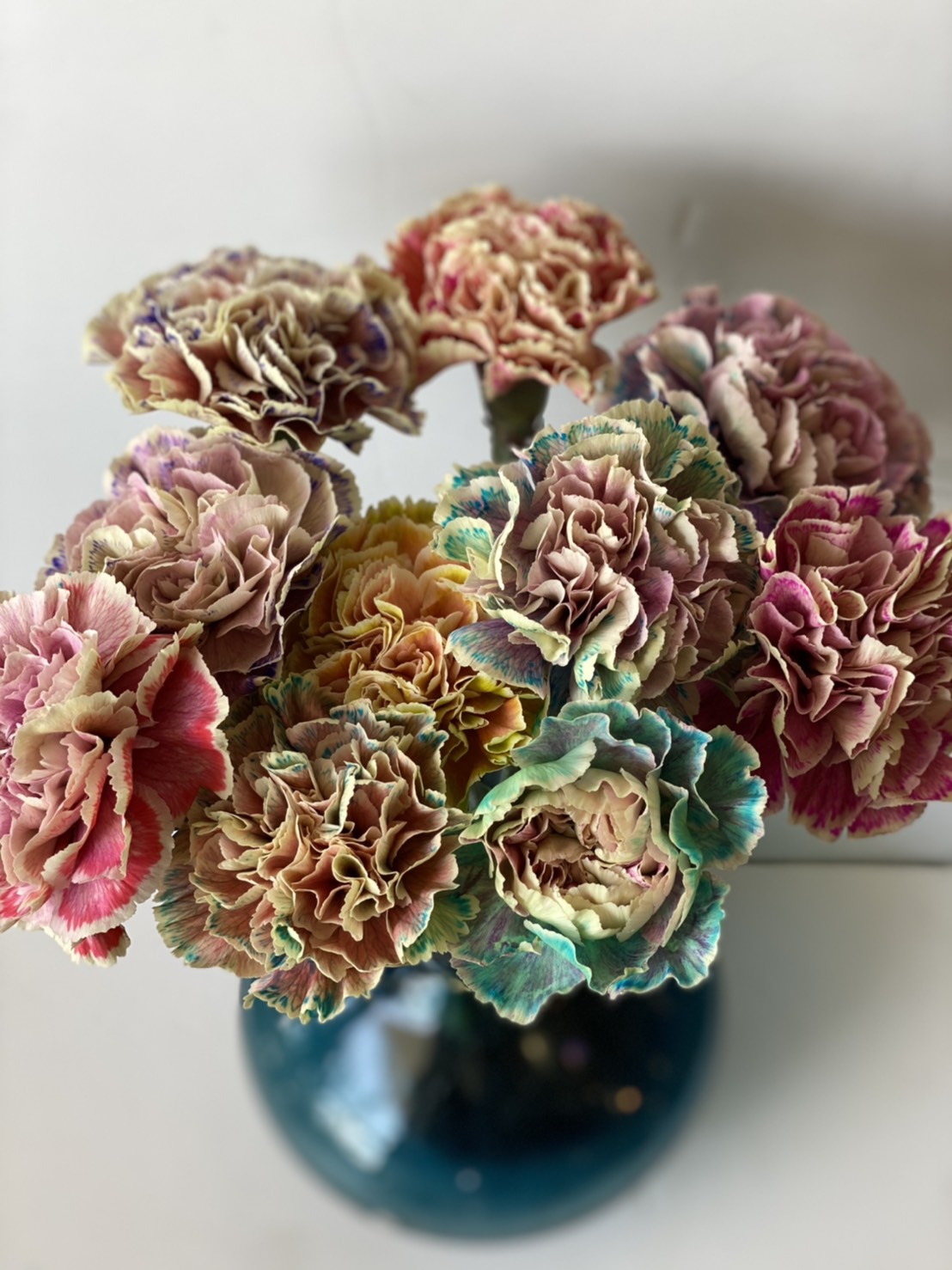 染め上げカーネーションの生花花束 スワッグに Diy カントリー ナチュラル キッチン玄関飾りに ハンドメイド インスタ映えに Markus Boxengasse De