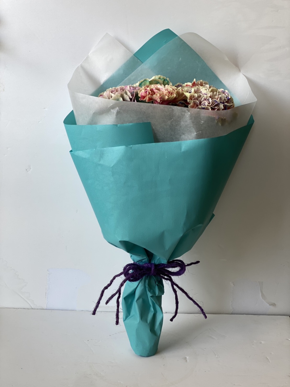 染め上げカーネーションの生花花束 スワッグに Diy カントリー ナチュラル キッチン玄関飾りに ハンドメイド インスタ映えに Markus Boxengasse De