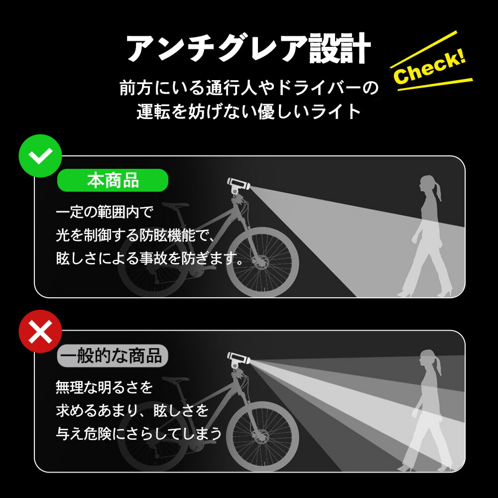 連続1位獲得】自転車ライト 【送料無料】 USB 充電式 防水 強力