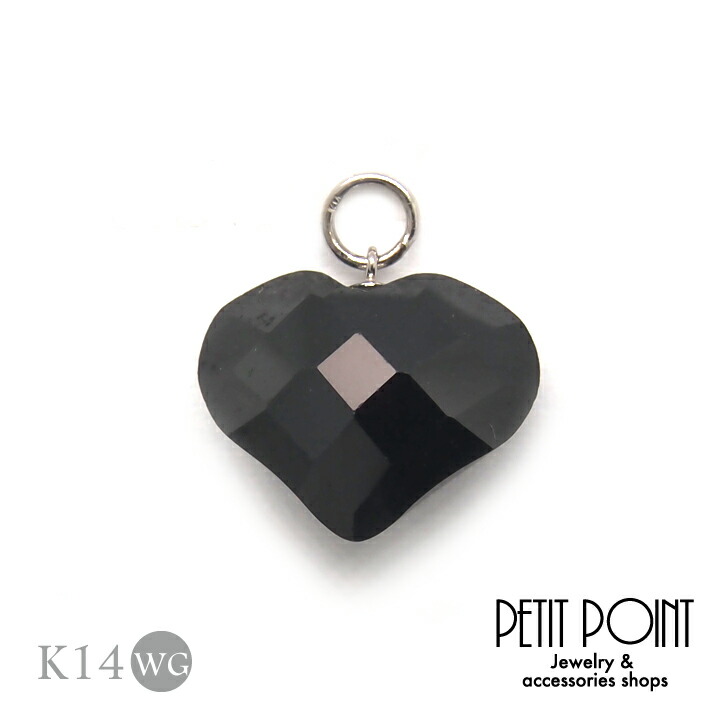 楽天市場】K18 0.5g ハートカンが可愛いハートプレートチャーム