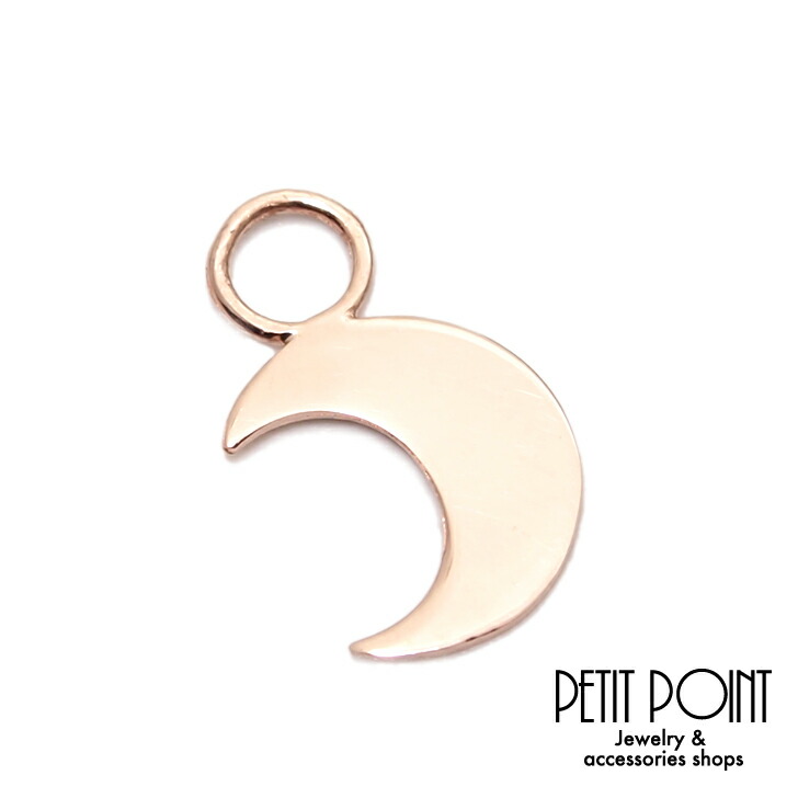 楽天市場】K18 0.5g ハートカンが可愛いハートプレートチャーム