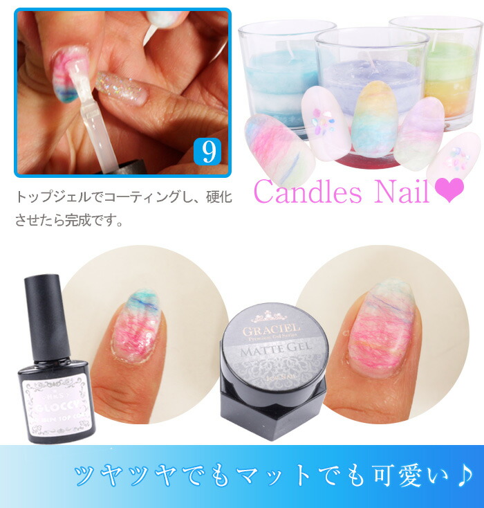 楽天市場 メール便 Cotton Candy コットンキャンディ ジェルネイル ネイル スカルプ 秋ネイル ハロウィン Sns Ft プチプラ