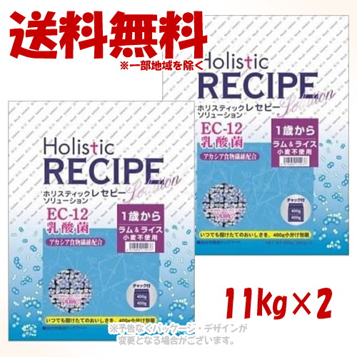 ホリスティックレセピー EC-12 ラム 11kg × 2個セット 「パーパス」【送料無料(一部地域を除く)】|PET KING