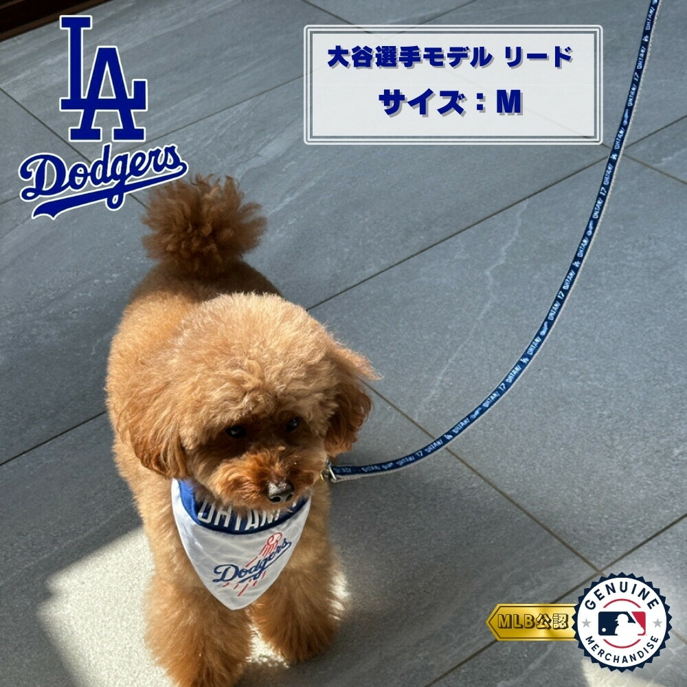 ロサンゼルスドジャース　ペット用リード MLB公式 ドジャース 大谷翔平選手モデル リード – ファンタジー