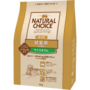 ニュートロ ナチュラルチョイス痩せこける用 全犬種用 成犬用 子ヒツジ＆玄米 4kg