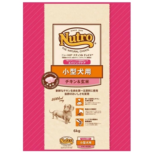 【送料無料】【正規品】ニュートロ ナチュラルチョイス 小型犬用 エイジングケア チキン&玄米 6kg