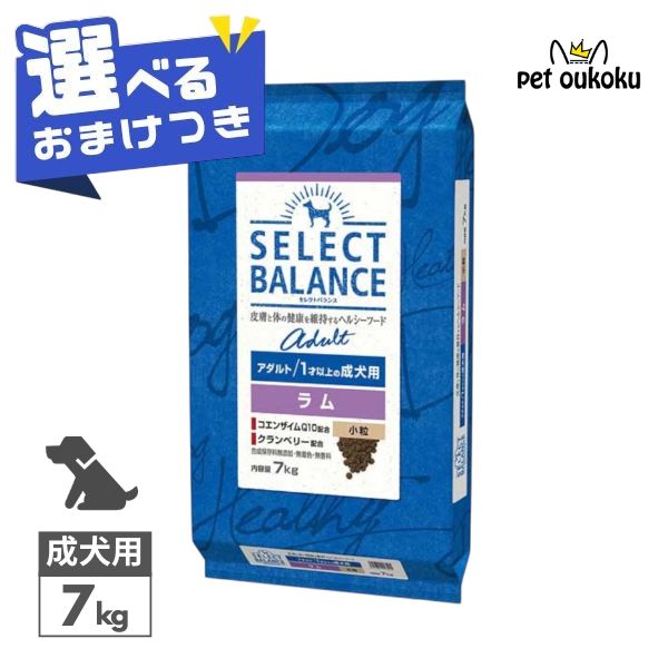 スリムラム7kg+スリムチキン7kg セレクトバランス 犬スリムラム 小粒 7kg（4541851006170）｜犬フード