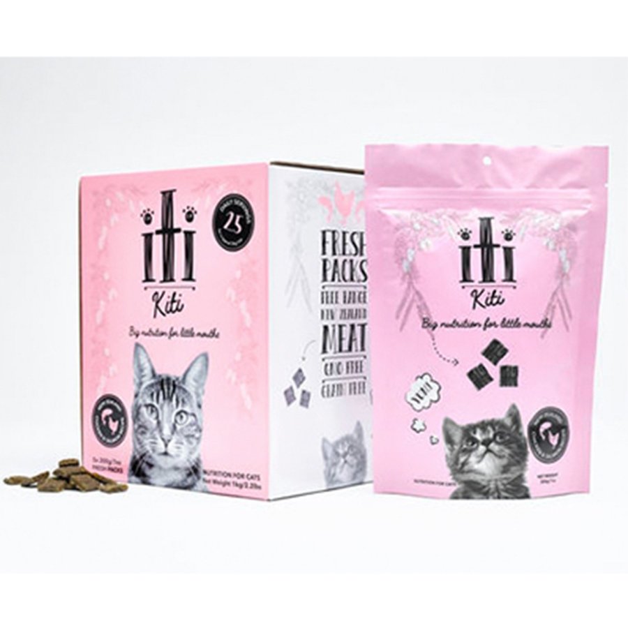 イティ チキン & サーモン ディナー 全猫種用 1kg (200g×5) キャット エア ドライフード 無添加