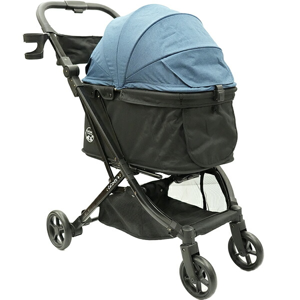 CoConte ペットカート Large ブルー〔2603131po〕