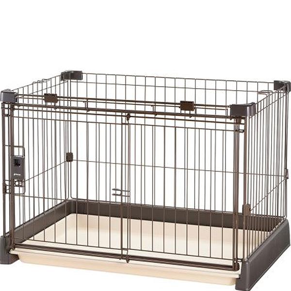 もっとお掃除簡単ペットサークル90-60 ダークブラウン〔2602181pl〕〔2603182pl〕 13,009円