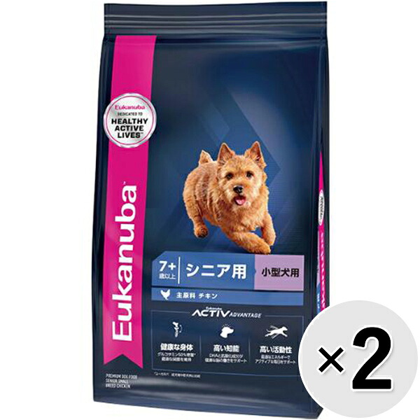 【セット販売】ユーカヌバ シニア用 小型犬用7歳以上 2.7kg×2コ〔26020530dd〕〔26030526dd〕 5,665円