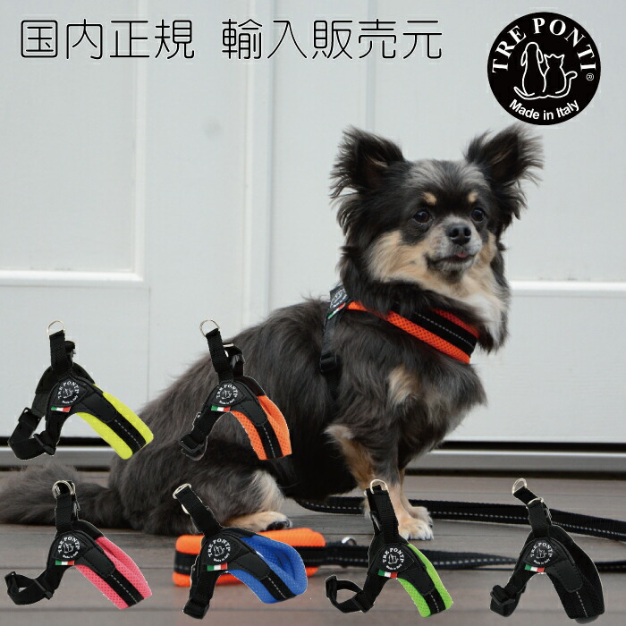 楽天市場】【TRE PONTI トレポンティ】リベルタ ソフトメッシュ【1号 1.5号】 犬 いぬ イヌ DOG 首輪 ハーネス リード リーシュ  国内正規輸入販売元 : PETSREPUBLICファクトリーストア