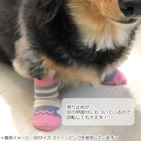 大人気 ペットアドバンス 犬用靴下 スキッター M ミントチョコレート 2個入小型犬 中型犬 肉球保護 滑り止め ボーダー かわいい 靴下 犬の靴下 ソックス シューズ オールシーズン 犬 ミントグリーン チョコミント 女の子 Skitter ピカコーポレイション Siet France