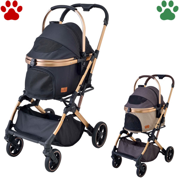 【送料込み】GEX OSOTO GRACE RC ベビーカー キャメル　犬猫兼用 osotograce_rc.jpg