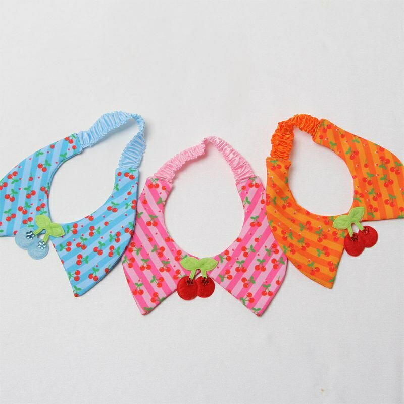 犬用 ネックカラー Mサイズ 猫用 飾り 業務用 ペット用 5枚入 7 4279 7 チェリー