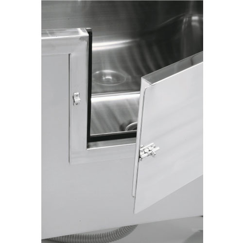 オプション（カスタマイズ）加工 BS-1200 BS-1450 ドリーム産業 ドッグバス専用 前開き扉加工（浴槽部）
