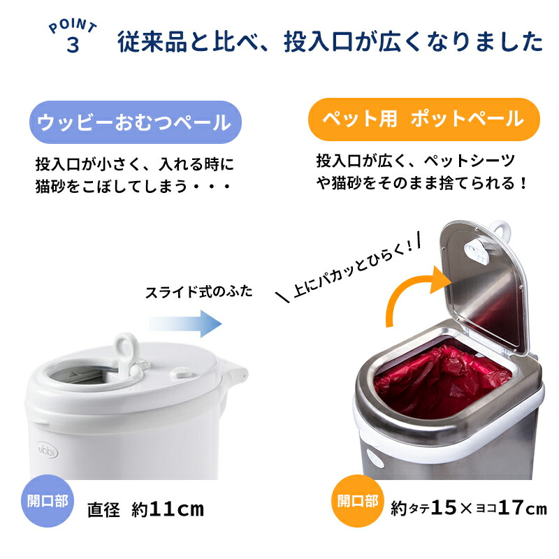 Ubbi ウッビー インテリアペットペール ペット ゴミ箱 ごみ箱 ペットシーツ 猫砂 犬 猫 犬用品 猫用品 トイレ ダストボックス ベビー 赤ちゃん 生ごみ おむつ Mavipconstrutora Com Br