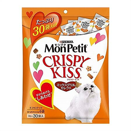 楽天市場 ネスレ モンプチ クリスピーキッス ミックスグリルセレクト たっぷりサイズ 90g 3g 30袋 ペッツマム